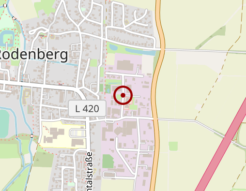 Karte: DRK Tagespflege Zum alten Bahnhof Rodenberg