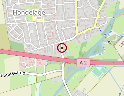 Karte: Physiotherapie Hondelage