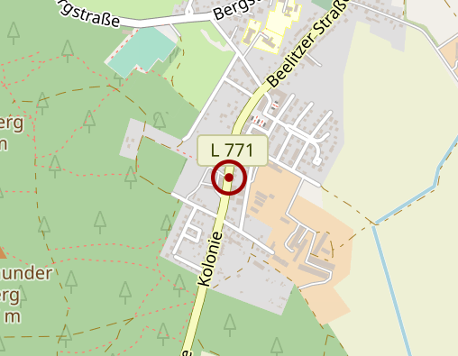 Karte: Ueberlein Taxibetrieb