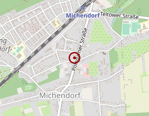 Karte: AWO Sozialstation Michendorf