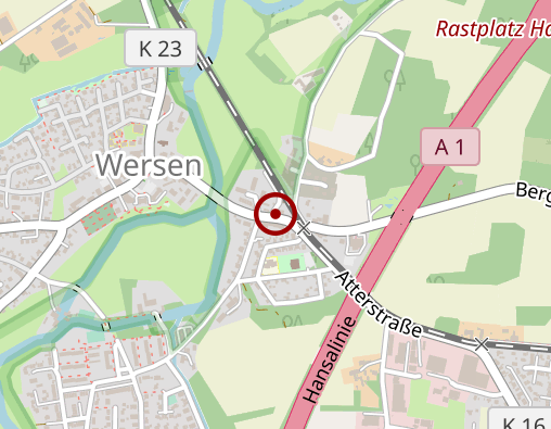 Karte: Eversmeyer K. Krankengymnastik