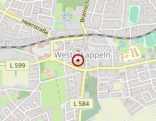 Karte: Diakoniestation Westerkappeln