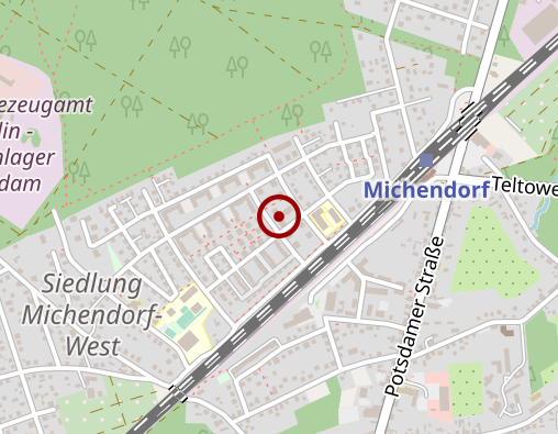 Karte: CuraHumanus Seniorenpflege Michendorf