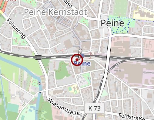 Karte: Johanniter-Unfall-Hilfe e.V. Ortsverband Peine