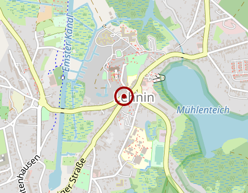 Karte: Gerontopsychiatrische Tagesstätte Lehnin