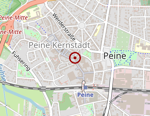 Karte: Glückauf-Apotheke im Zentrum