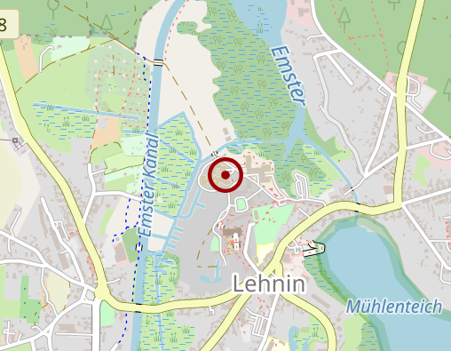 Karte: Diakoniestation Lehnin