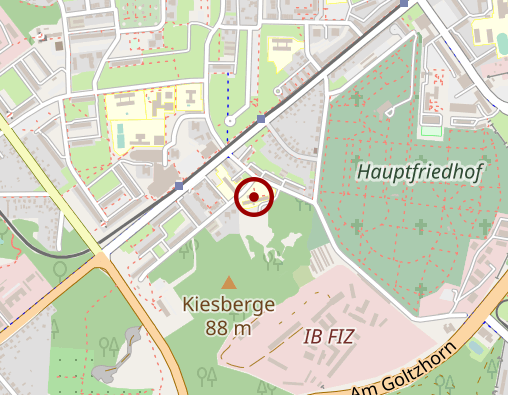 Karte: Lebenshilfe Oder-Neiße Werkstätten e.V. Anerkannte Werkstatt für Behinderte