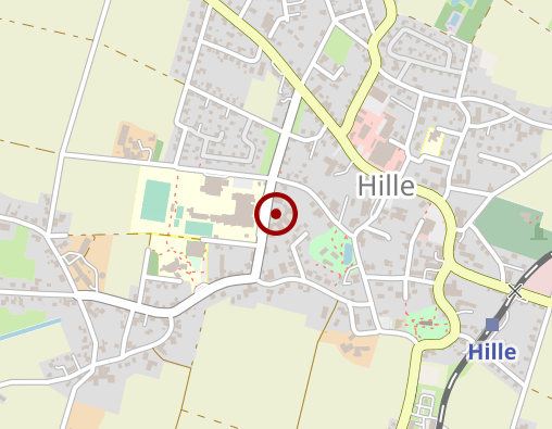 Karte: Ev. Altenpflegeheim Hille