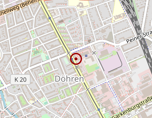 Karte: Abelmann-Apotheke im Timon Carre