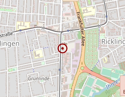 Karte: Besuchs-u. Demenzdienst d. Malteser in Stadt/Region Hannover Standort Garbsen