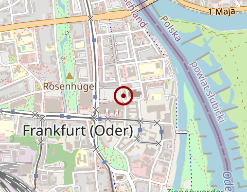 Karte: Pflegedienst Lebenshilfe FFO Frankfurt (Oder) e.V.