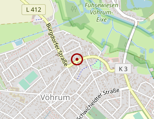 Karte: Einhorn-Apotheke Vöhrum