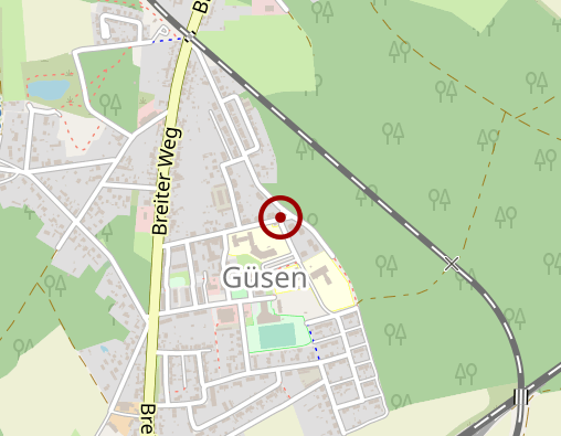 Karte: "Kastanienhaus", Hauskrankenpflege Krankenpflege Anke Behnke