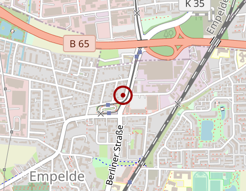 Karte: DRK- Sozialstation