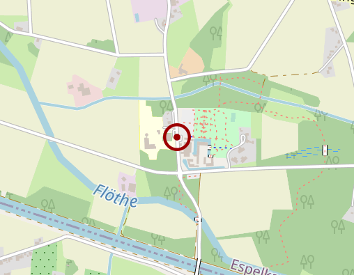 Karte: Wittekindshofer Werkstätten Betriebsstätte Benkhausen