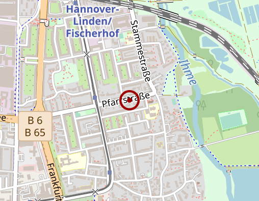 Karte: Praxis f. ganzheitliches Heilen A. Hoppe