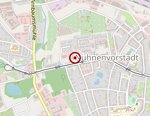 Karte: Tagespflege der Wichern Pflegedienst gGmbH