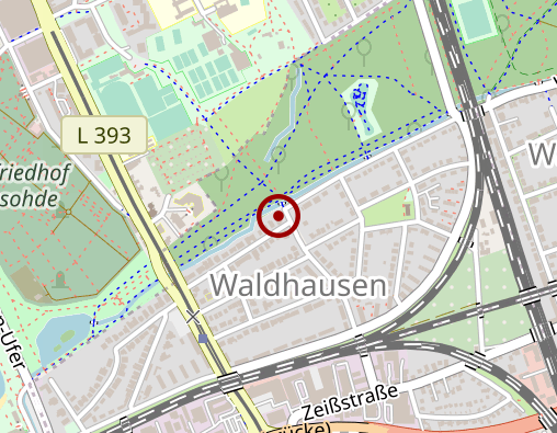 Karte: Altenpflegeheim Waldhausen Dr. Körber GmbH