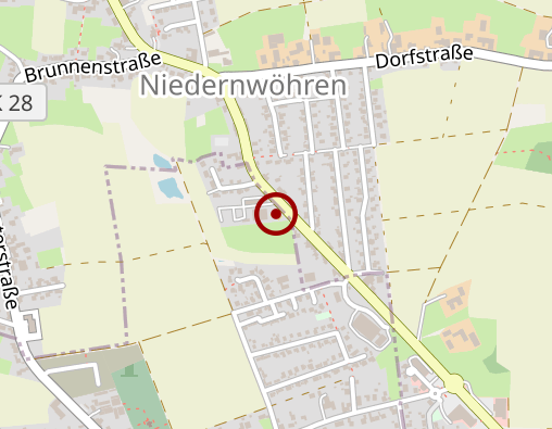 Karte: Diakonie-Pflegedienst Schaumburg gGmbH Tagespflege Niedernwöhren Teilstationäre Pflege