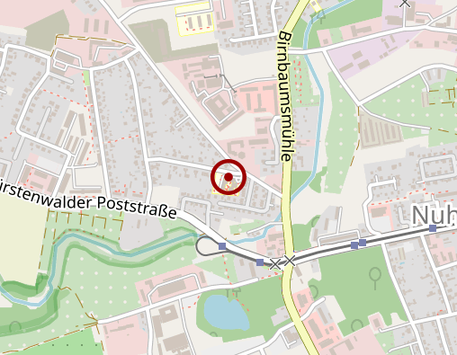 Karte: Lutherstift Wohnstätten für Kinder u. Jugendliche mit geistiger Behinderung