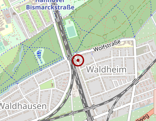 Karte: Waldheim-Apotheke