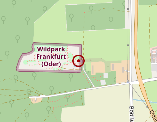 Karte: Wildparkgastronomie Kobel