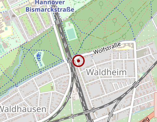 Karte: Therapiezentrum Waldheim