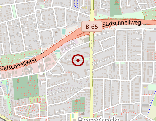 Karte: Heinemanhof ambulante Betreuung und Beratung