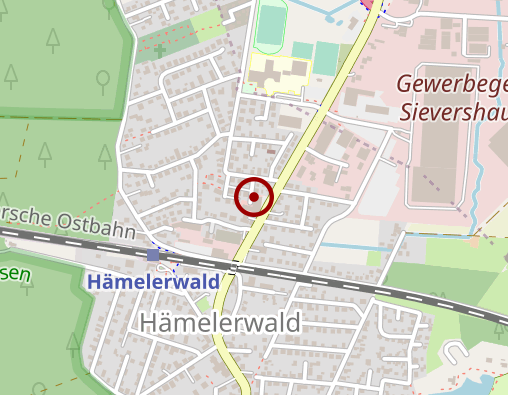 Karte: ErgoCare Praxis für Ergotherapie Aline-Sophie Lieke