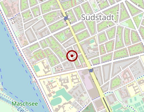 Karte: Harms Taxi Südstadt