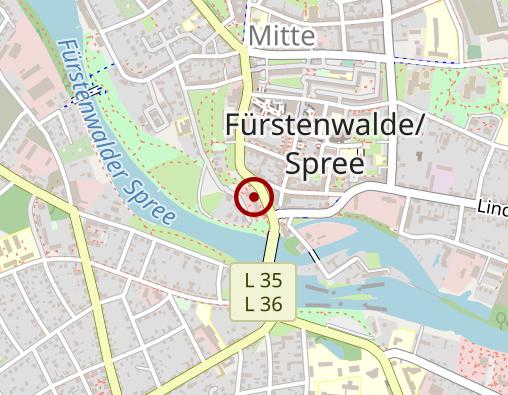 Karte: Evang. Tagesklinik Fürstenwalde