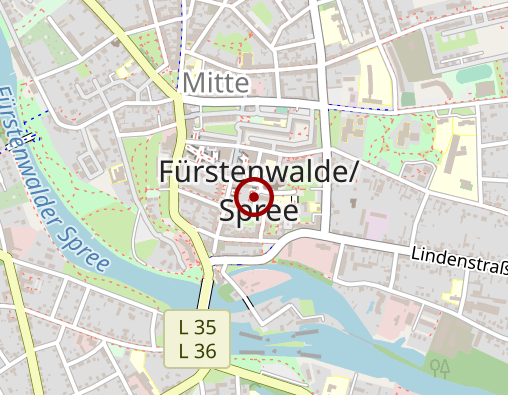 Karte: gemeinnützige Aufwind GmbH Fürstenwalde