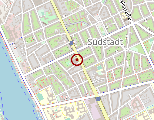 Karte: Physiotherapie Südstadt