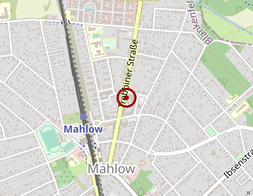 Karte: Therapiezentrum Mahlow GmbH u. Co. KG