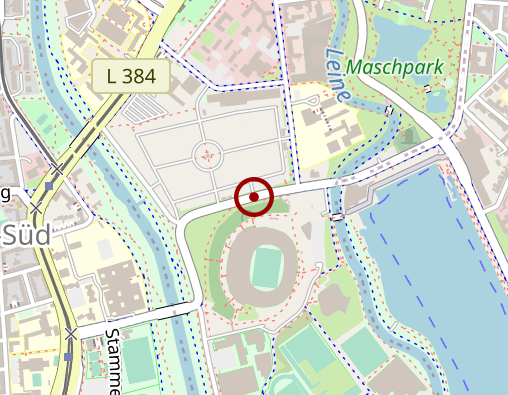 Karte: Reha am Stadion GbR