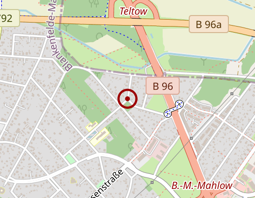 Karte: DRK-Seniorenbetreuungszentrum "Prießnitz-Haus"