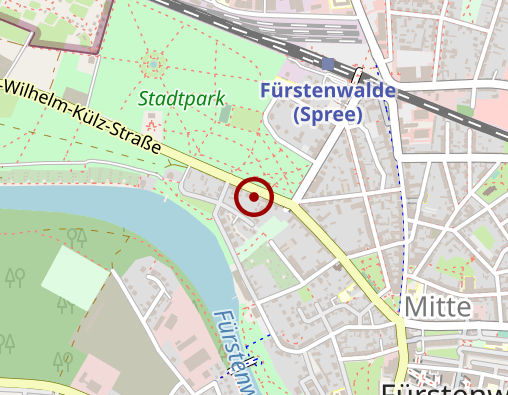 Karte: Deutsches Rotes Kreuz Kreisverband Märkisch-Oder-Spree e.V.