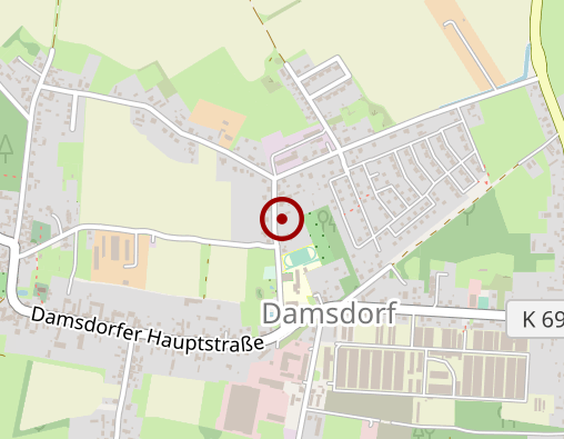 Karte: Physiotherapie Damsdorf