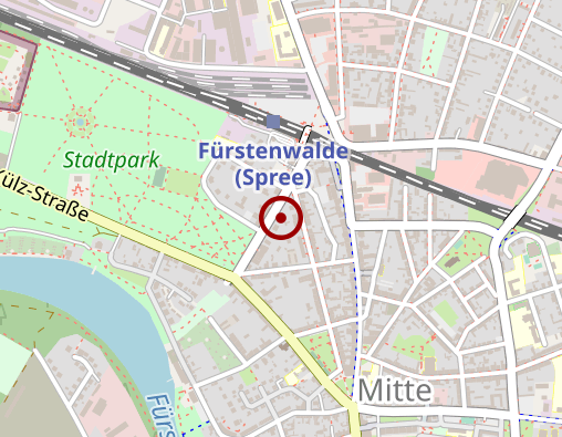 Karte: Podologie-Praxis Ivonne Lieback