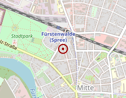 Karte: Ambulante Dienste gGmbH Fürstenwalde