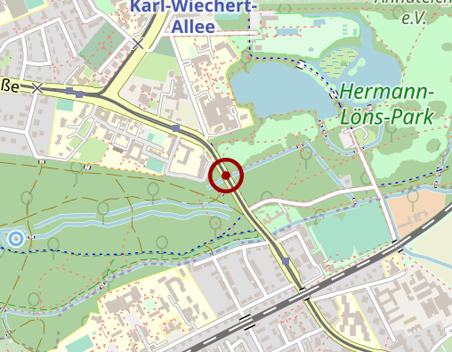 Karte: Birkenhof Ambulante Pflegedienste gGmbH - Kirchrode