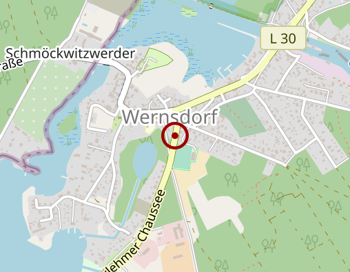 Karte: Crossinsee Seniorenpflegeheim