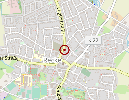 Karte: Bonitas Herford Krankenpflege GmbH & Co. KG Recke