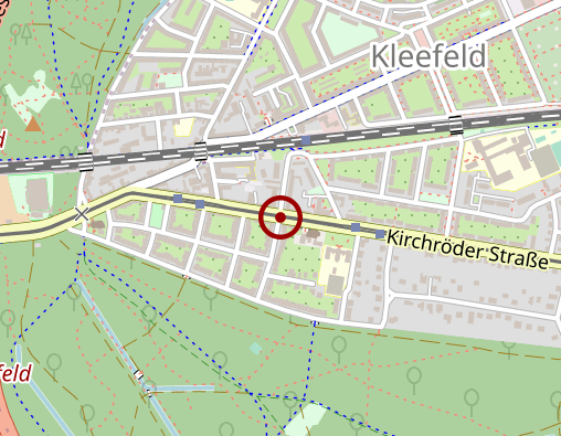 Karte: Birkenhof Ambulanter Pflegedienst gGmbH Kirchrode