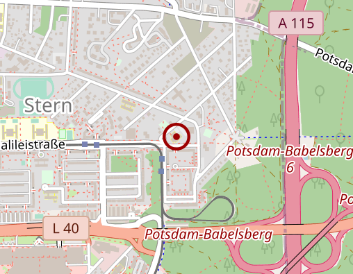 Karte: AZURIT Seniorenzentrum Sternenblick