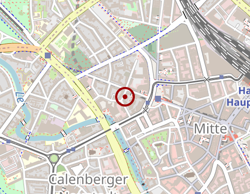 Karte: Drogenberatungsstelle La Strada für Mädchen u. Frauen