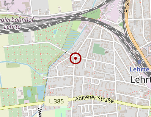 Karte: Lehrter Bestattungshaus