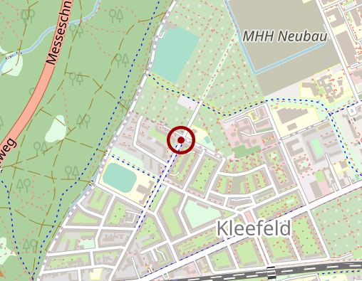 Karte: Diakoniestation Kleefeld/Roderbruch