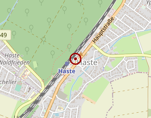 Karte: Wildhagen Stefanie